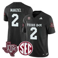 Johnny Manziel Texas A&M Aggies Football Alternate Jersey – Black