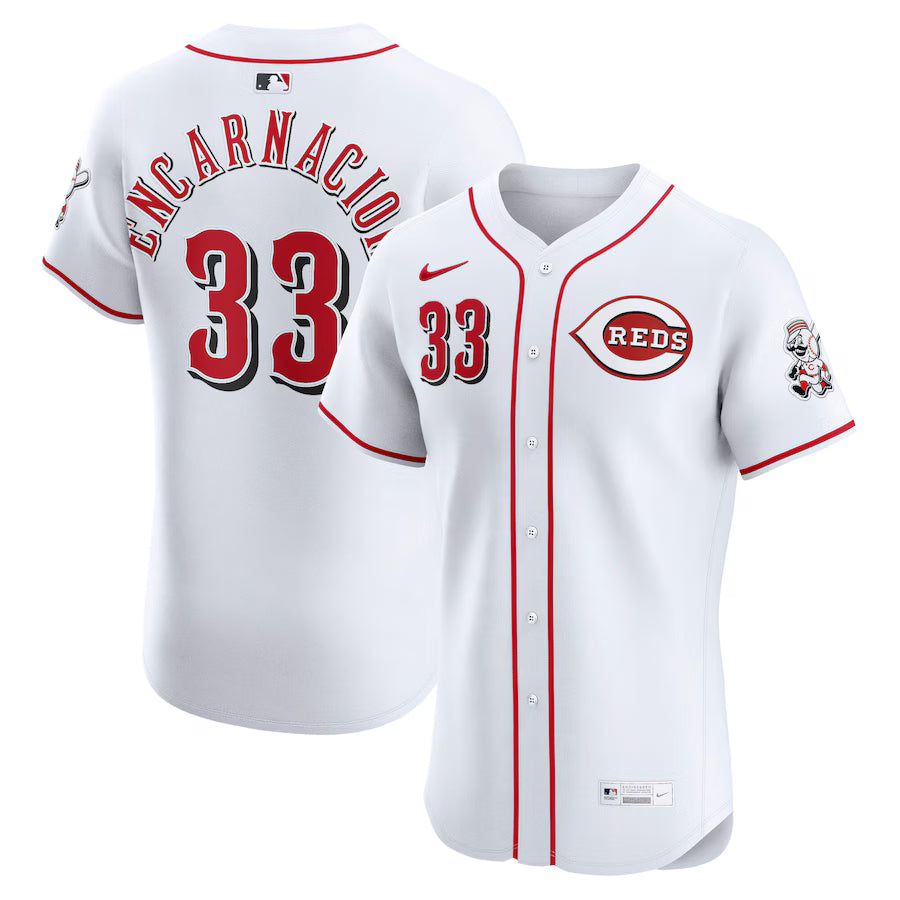 Christian Encarnacion-Strand Cincinnati Reds Home Jersey - White
