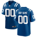 Custom Indianapolis Colts Jersey - Royal Blue